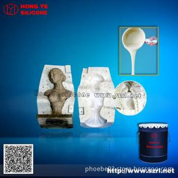 Rtv Liquid Moulding Silicone Rubber( for Concrete, PU Resin , Gypsum Casting)